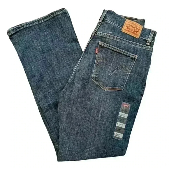 Levis Classic Boot cut Jeans 8 Short W26 L30 - Picture 1 of 13